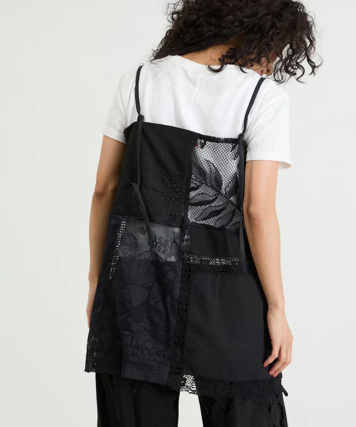 Remake Vintage Lace Patchwork Camisole