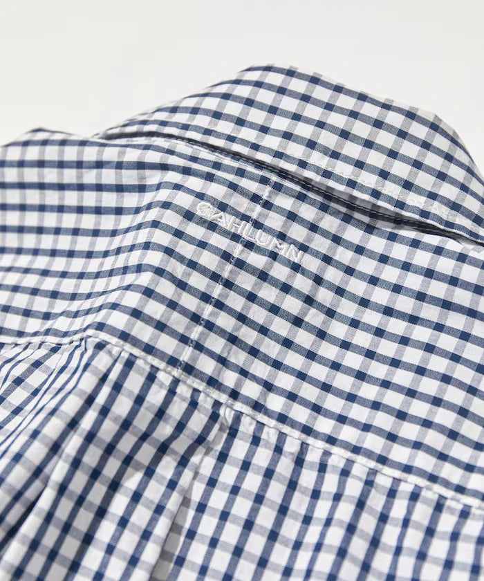 Magazine Pocket Broad Shirt(Gingham)