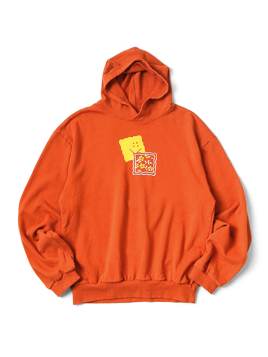 30/-裏毛 フードスウェット（PECKISH RAINBOWYpt）