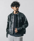 Leather Jacket TYPE-1 / Water-Repellent Leather / Cowhide