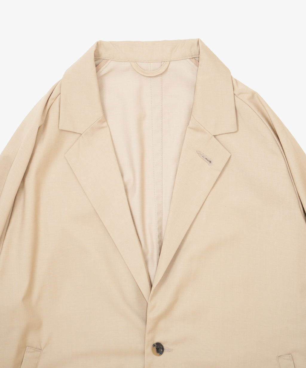 veste two button beige twill