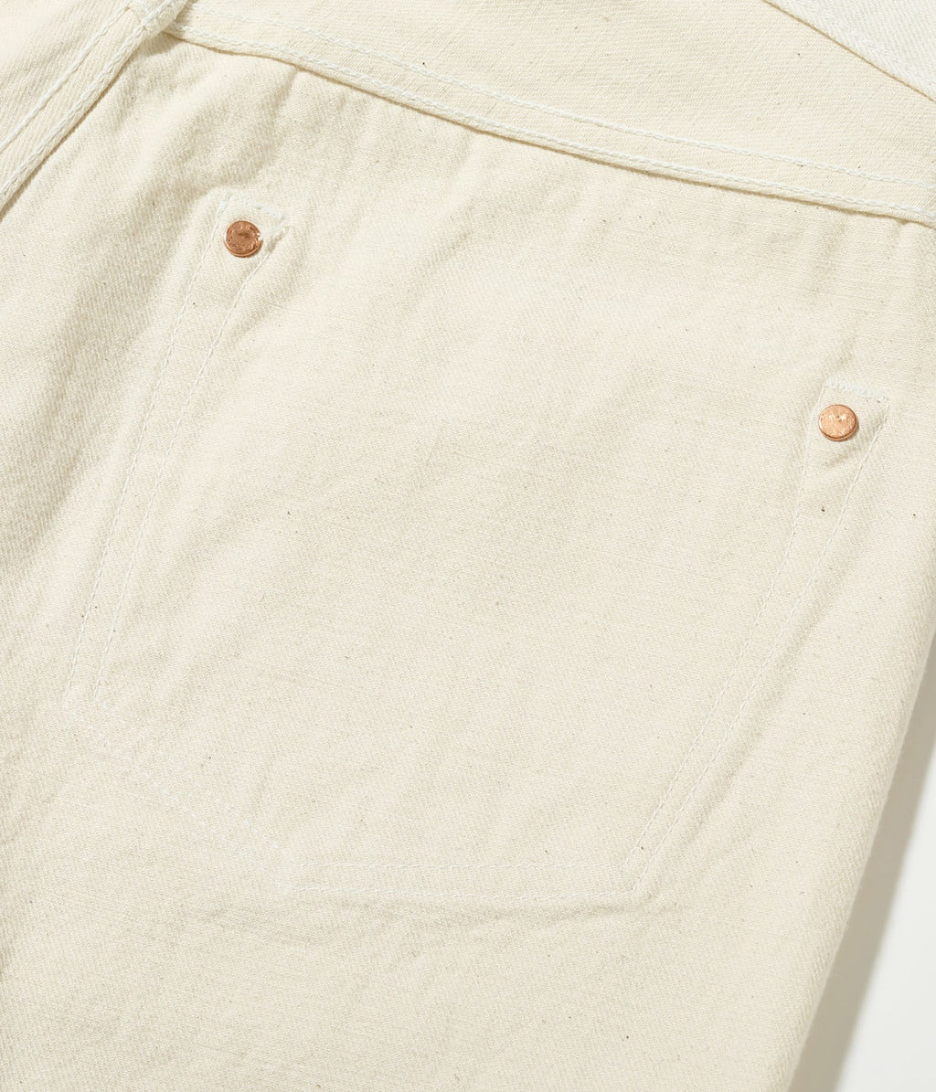 13oz. White Denim '1947 Model' (Regular Straight)