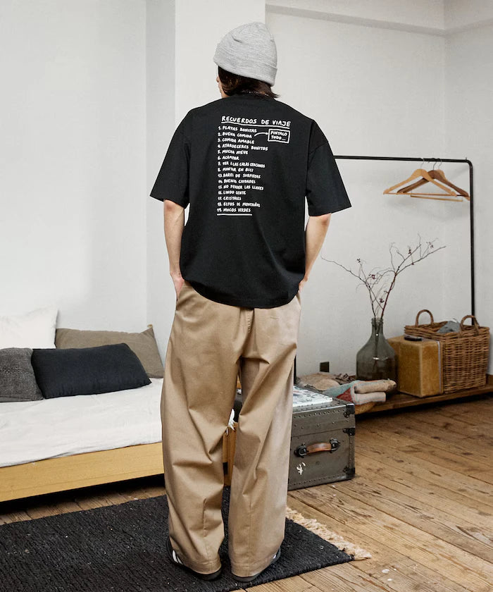 Love Pop Studio Travel Note Typography T-Shirt
