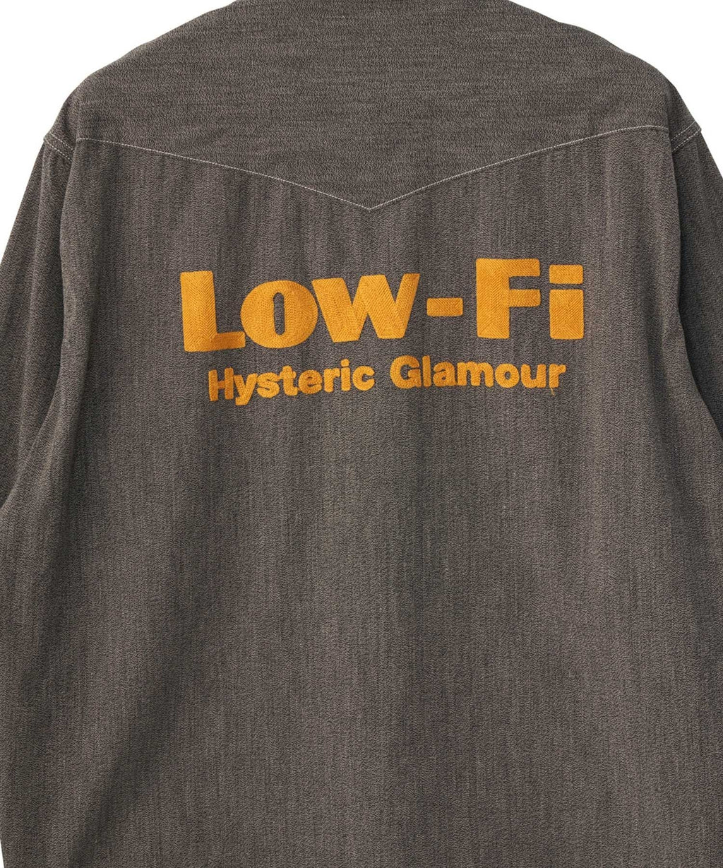Low-Fi Embroidered Western Shirt