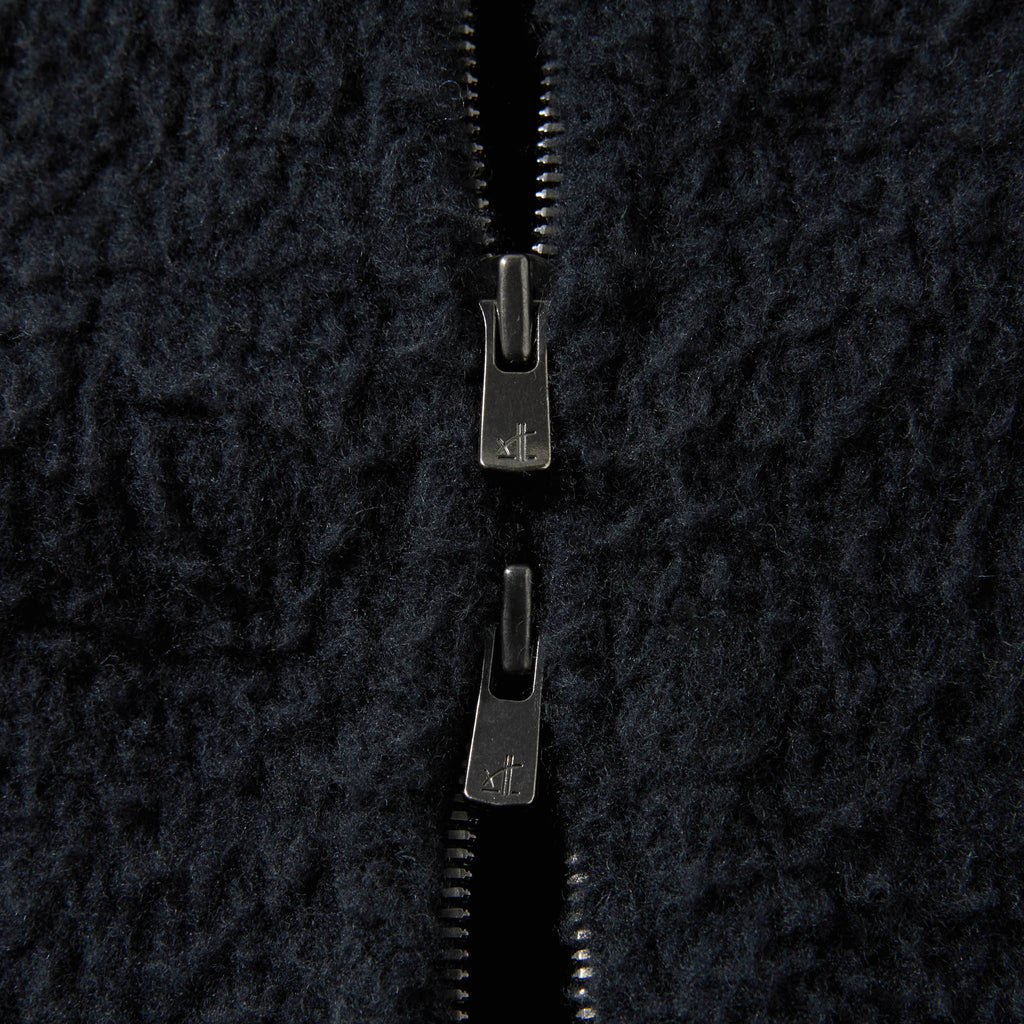 GL15595 / WOOL SUPER 140's FLEECE TRACK JACKET