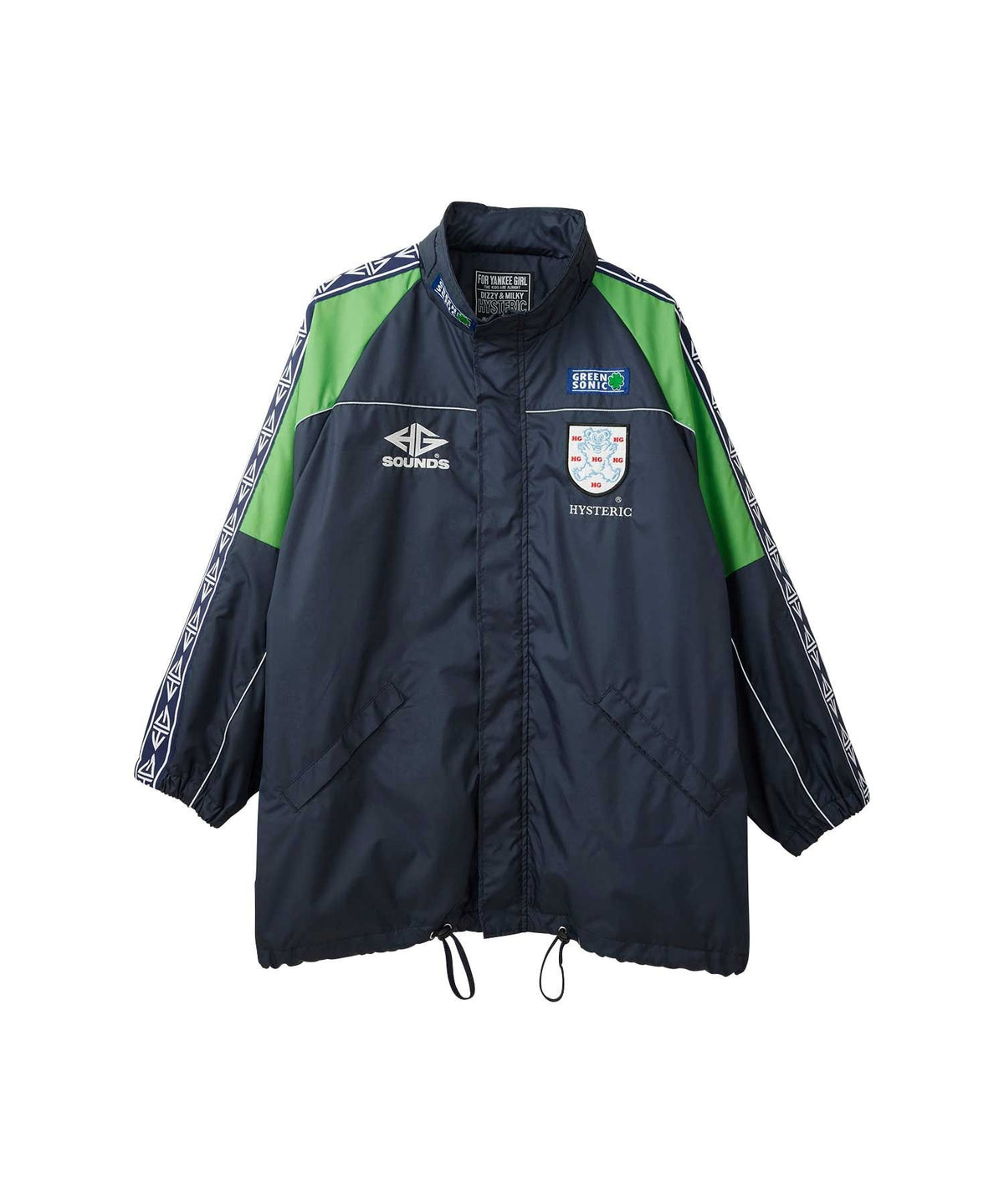 GREEN SONIC Stand Color Jacket