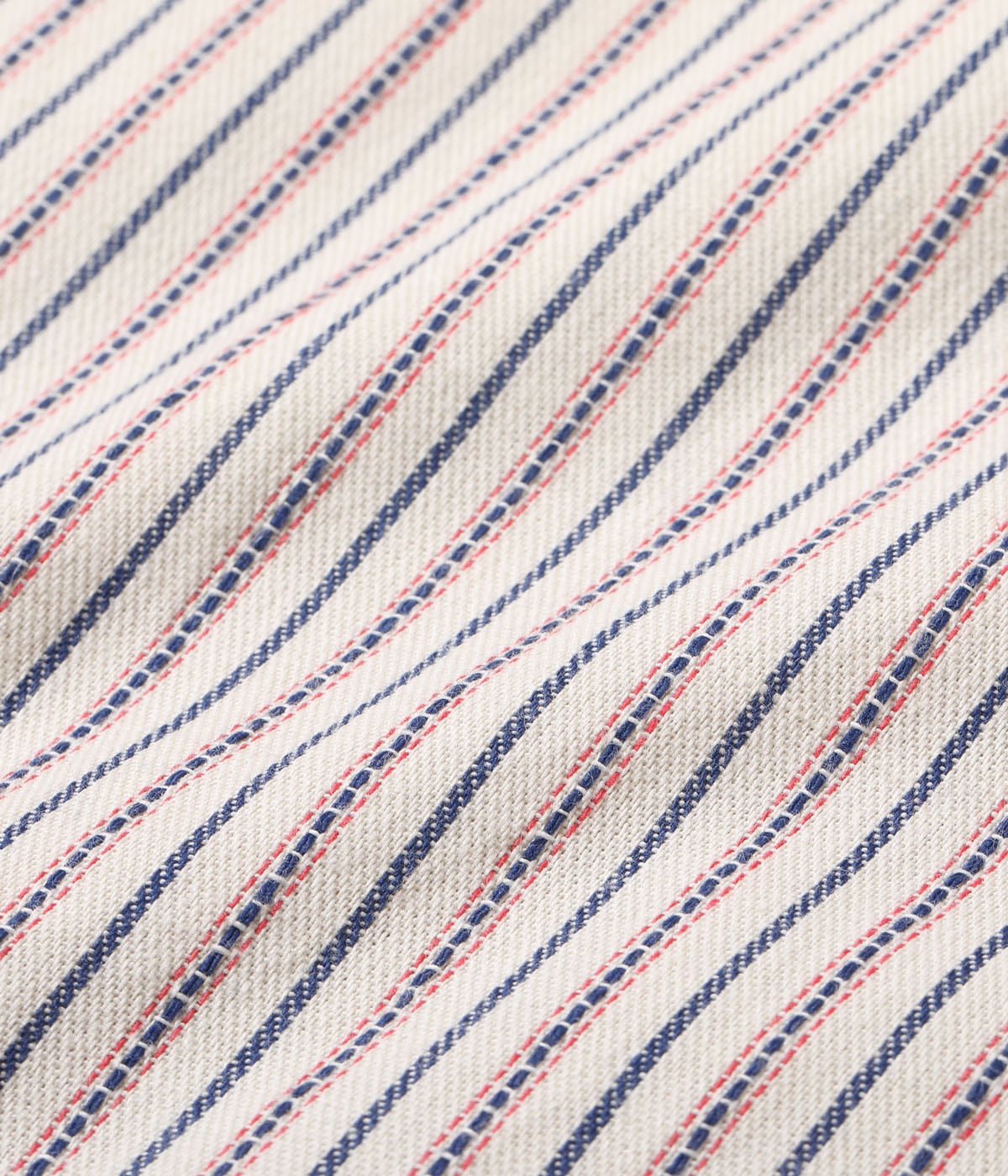 Dobby Stripe Work Shirt (Short Sleeve)