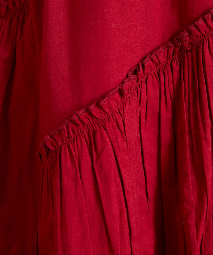 India Frill Maxi Gathered Skirt
