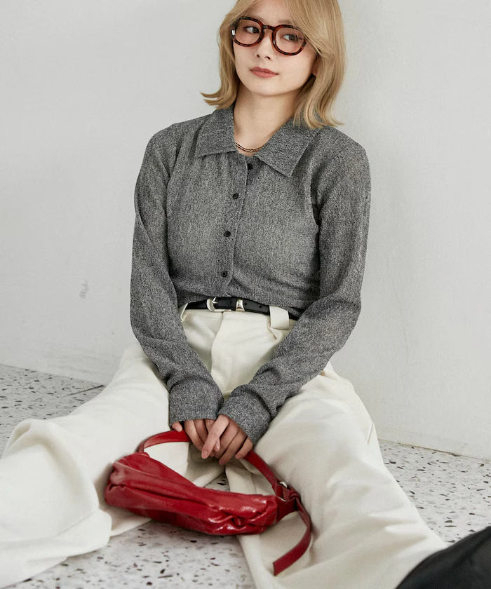 Mesh Shirt Cardigan Limited Edition
