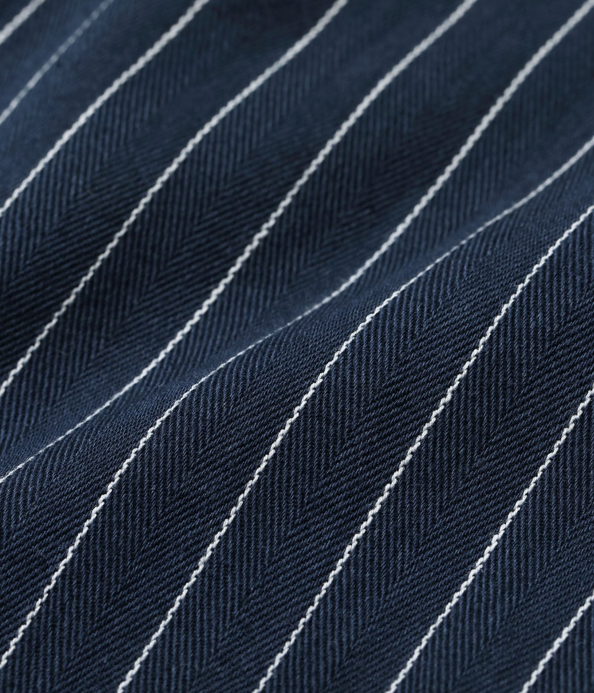 COKE STRIPE WORK SHIRT with CHAIN EMBROIDERED