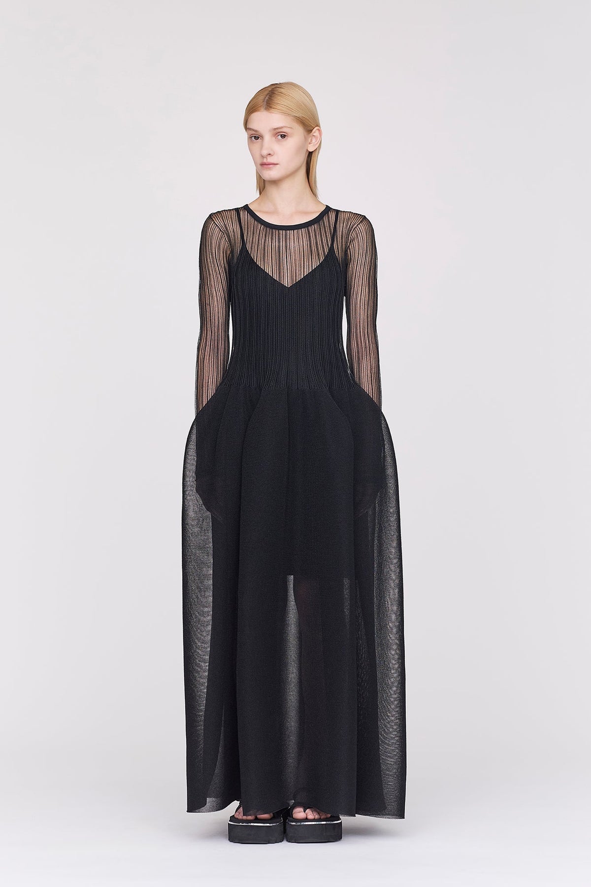 PORTRAIT CAMISOLE DRESS