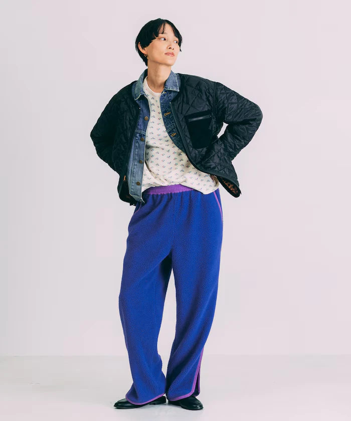 Side Zipper Fleece Pants