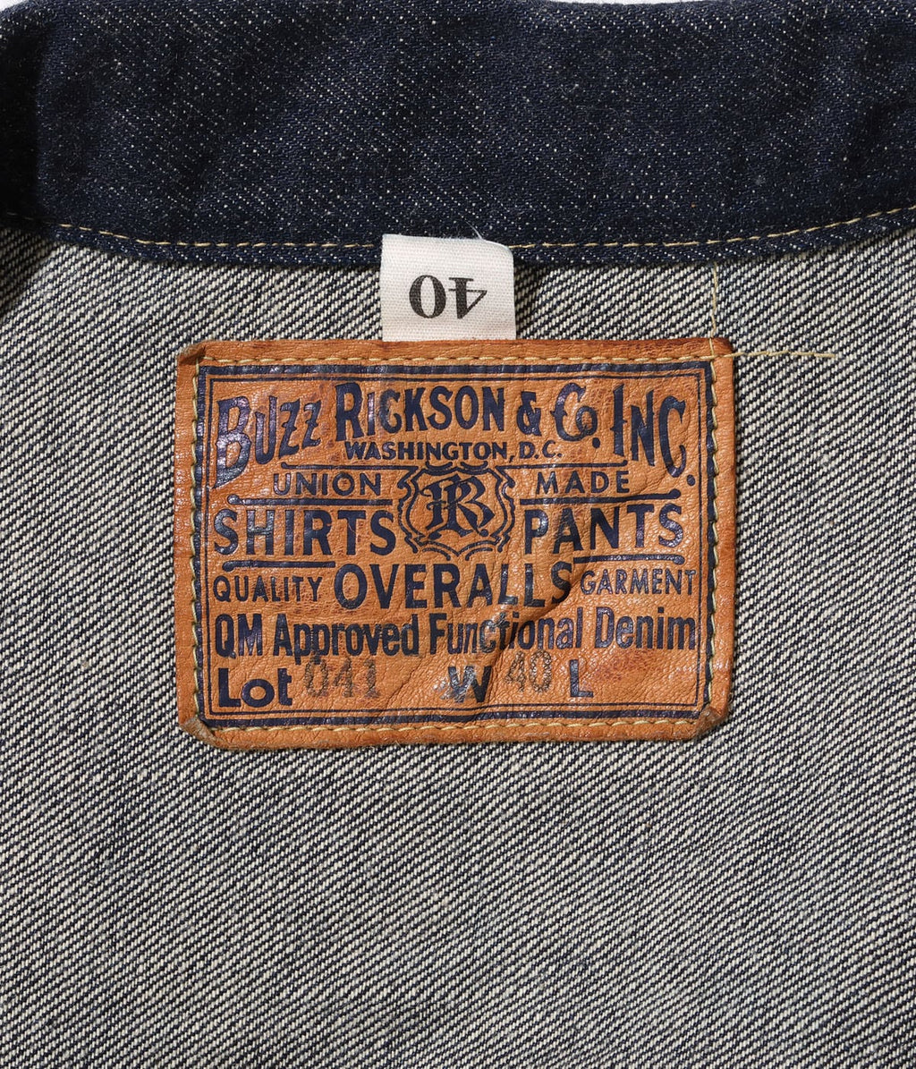 WORLD WAR II DENIM BLOUSE