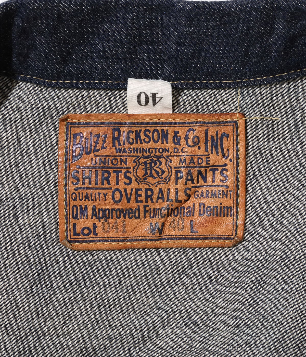 WORLD WAR II DENIM BLOUSE
