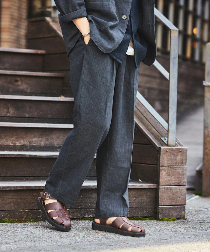 Rain And Shine Leatherette Gurkha Sandals