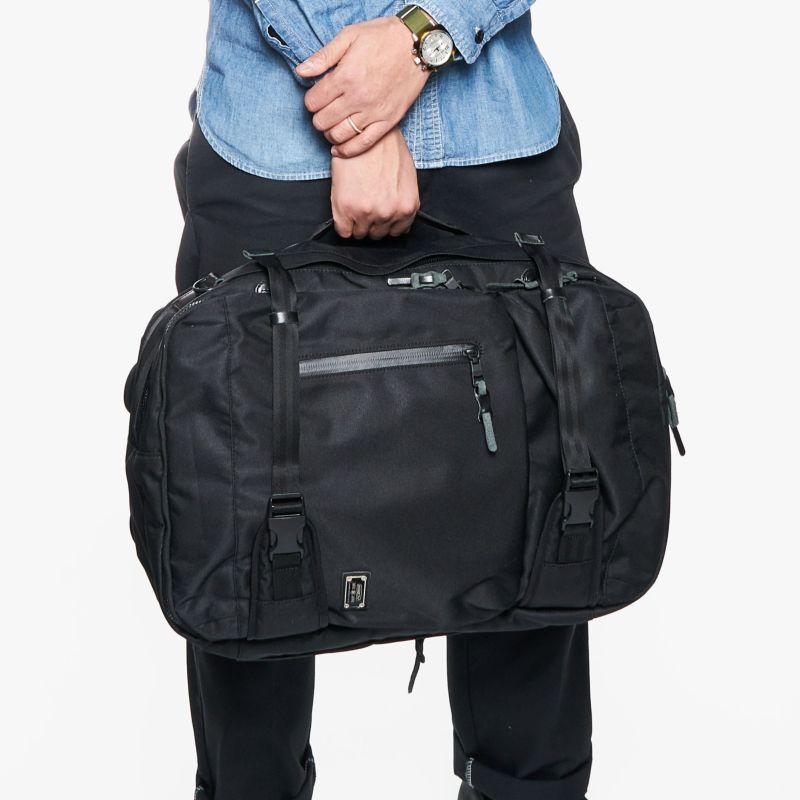 CORDURA DOBBY 305D 3WAY BACK PACK sizeM/BLACK