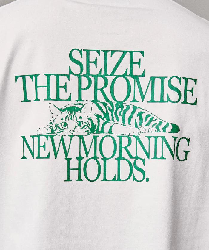 <Functional Material> PROMISE Cat Print T-Shirt Limited Release