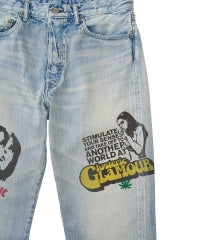 HYSTERIC DAYS 50'S XX Straight Denim Pants