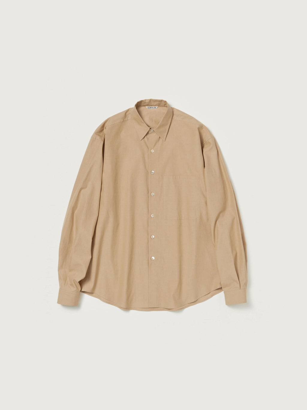 WASHED FINX TWILL BIG SHIRT