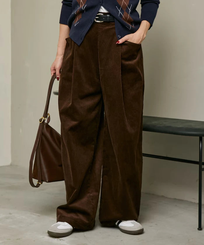 Corduroy Curve Easy Pants Limited Edition