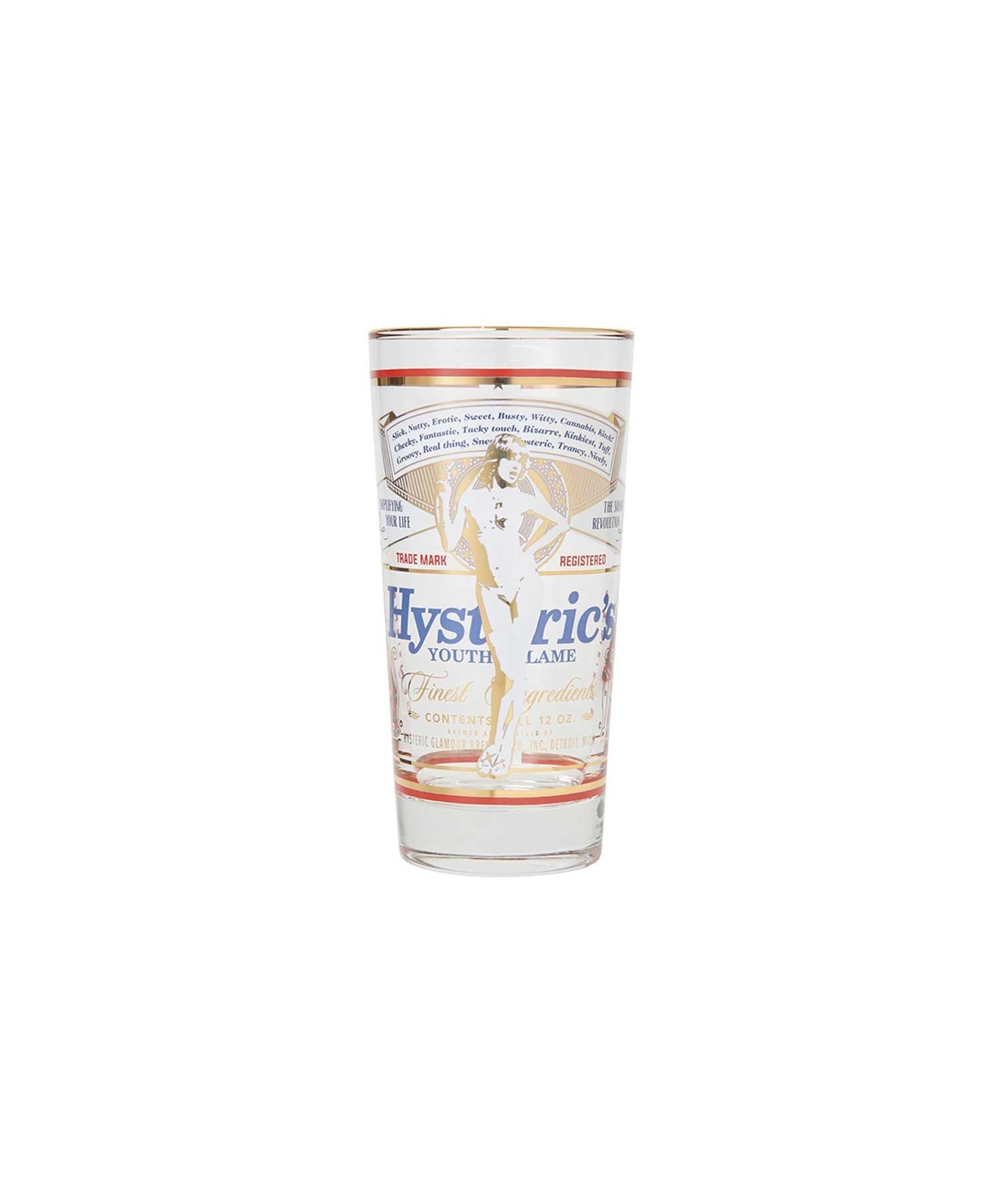 HG Label Beer Glass
