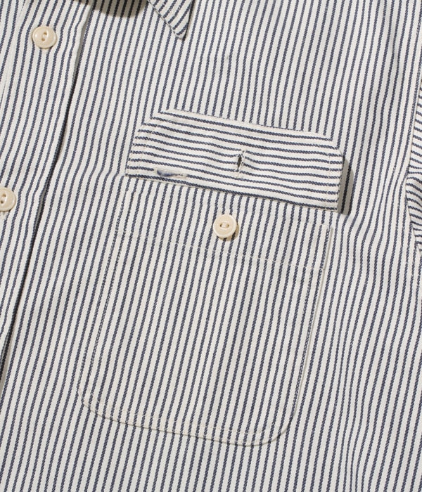 Hickory Stripe Work Shirt