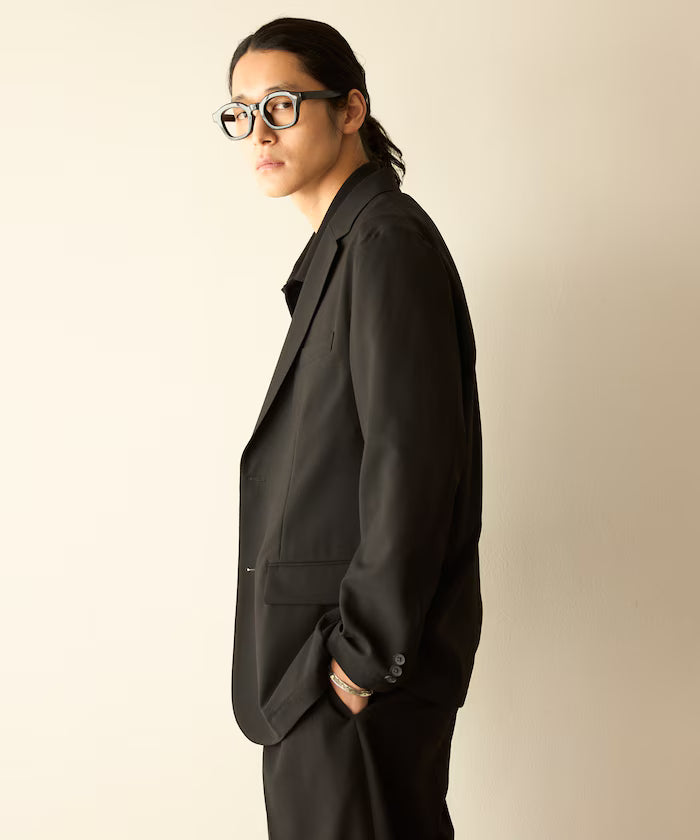 Functional Material Jacket & Wide Slacks Set Up / Washable / UV Cut / Quick Dry / Contact Cooling