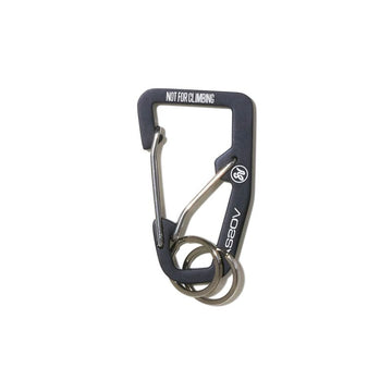 DOUBLE CARABINER/BLACK