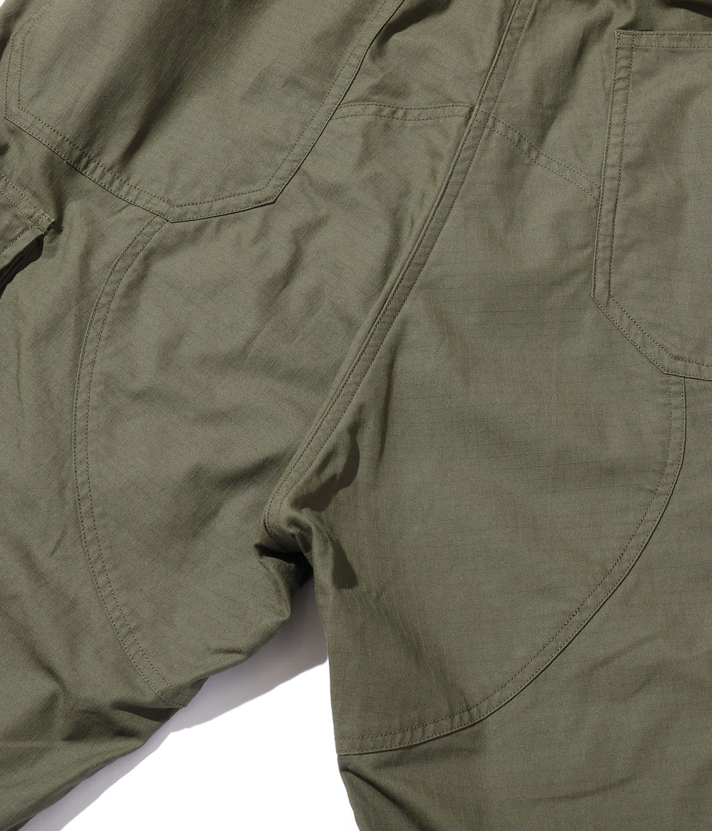COTTON RIP STOP MONKEY BUTT CARGO PANTS