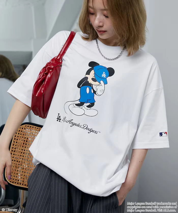 MLB/MICKEY MOUSE/Exclusive Print T-Shirt Limited Release
