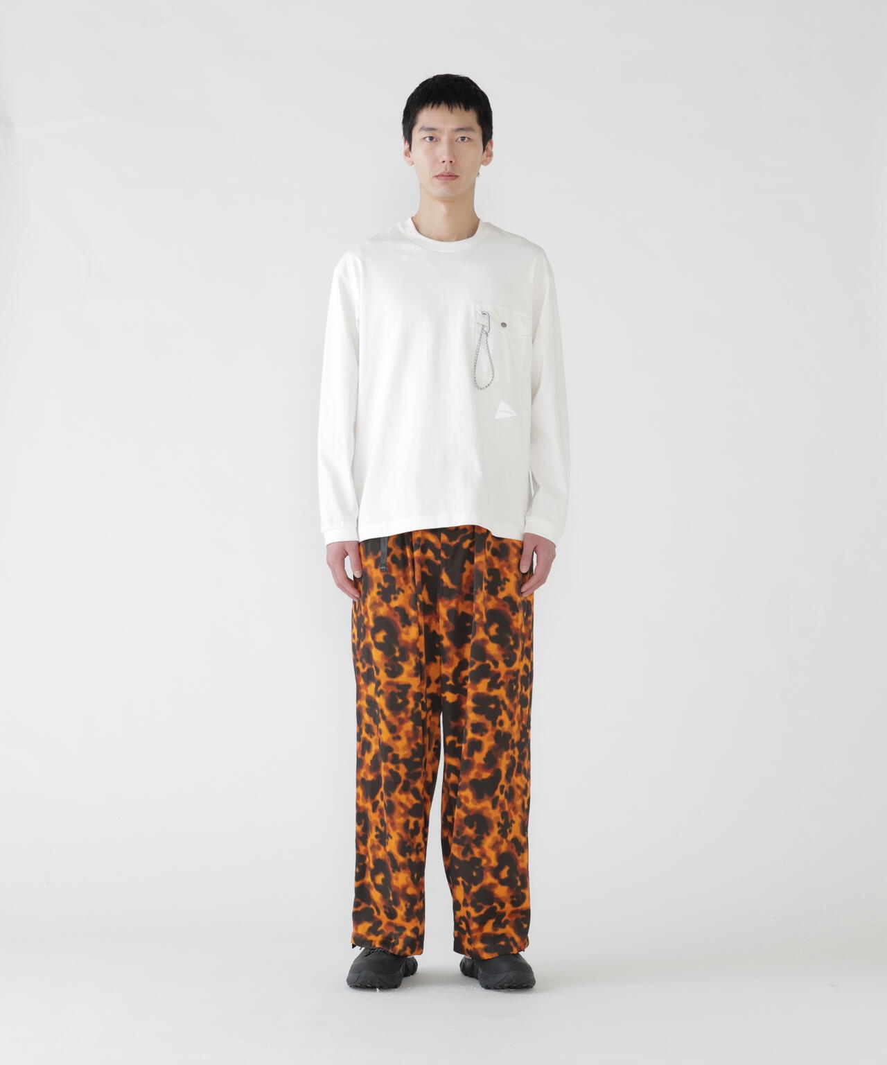 heavy cotton pocket LS T