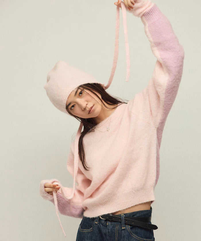 Alpaca Blend Multiway Knit Beanie