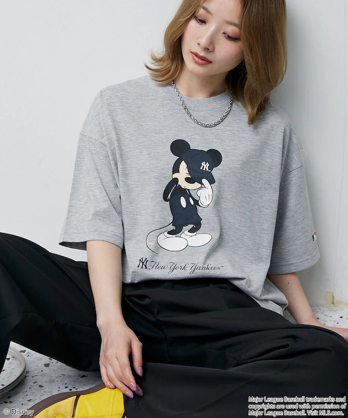 MLB/MICKEY MOUSE/Exclusive Print T-Shirt Limited Release