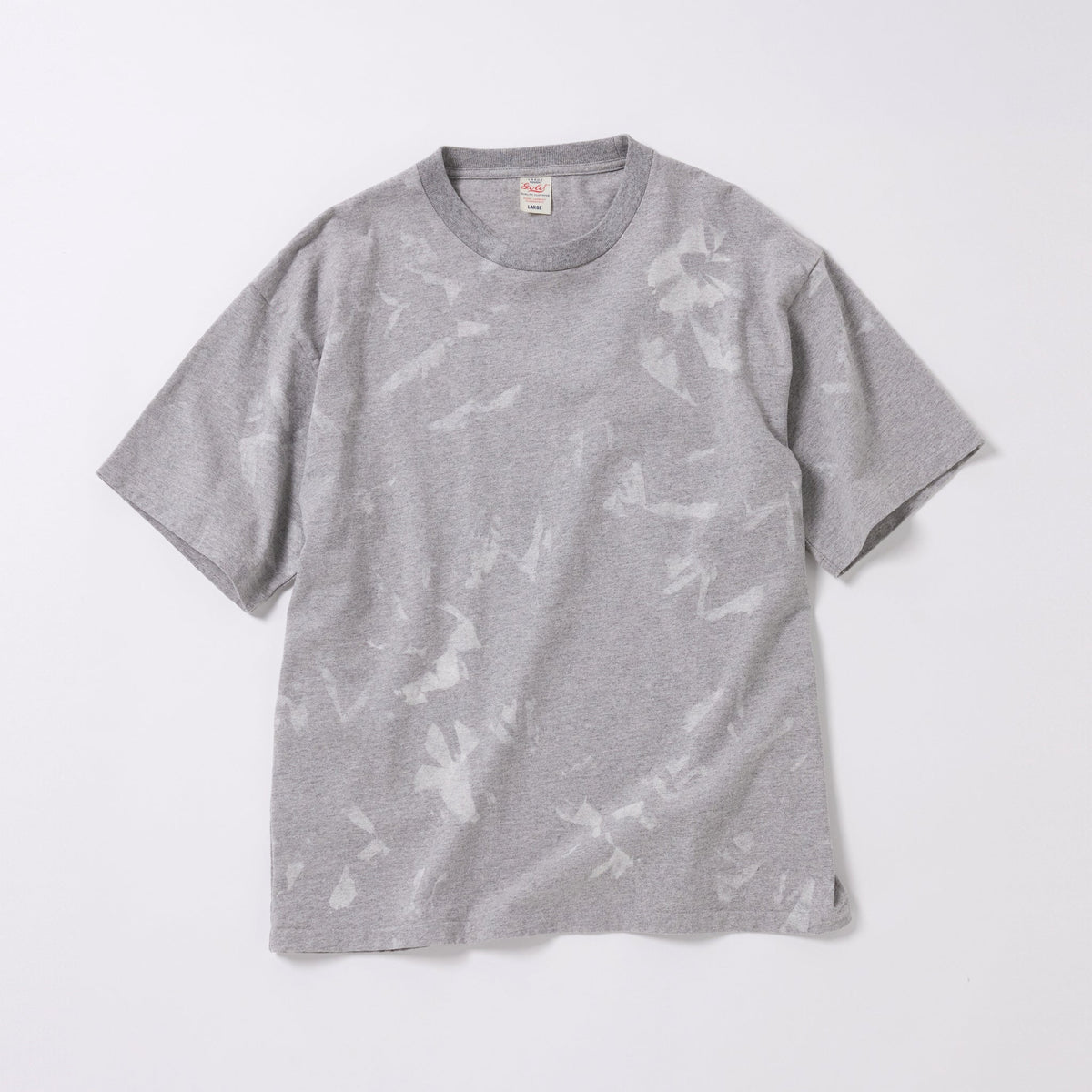 GL79314 / U.S. COTTON REGULAR T-SHIRT UNEVEN DYED