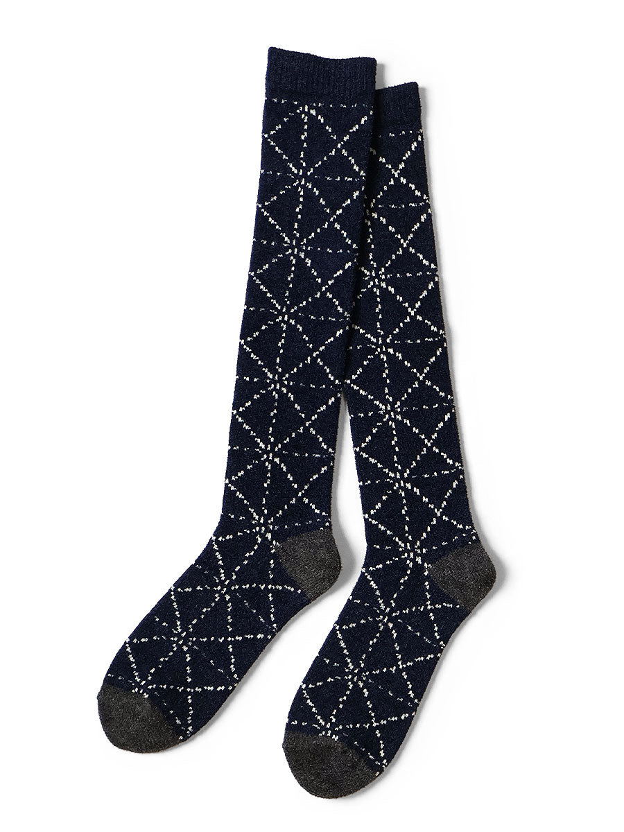 84 Pairs of Mall Yarn Sashiko High Socks