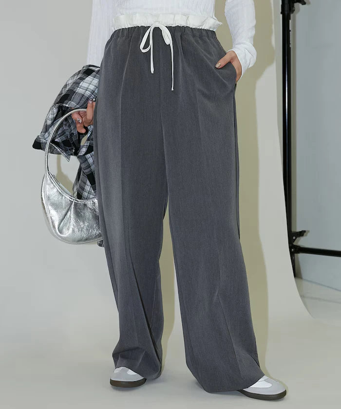 West Shearing Panel Easy Slacks Pants Limited Edition