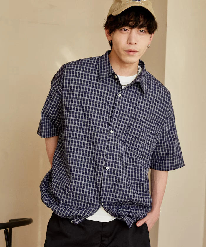 LOVE POP STUDIO Regular Color Half Sleeve Shirt Limited Edition