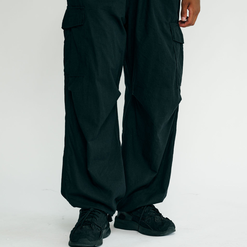 GL42526 / VAT DYE CHAMBRAY EASY CARGO PANTS