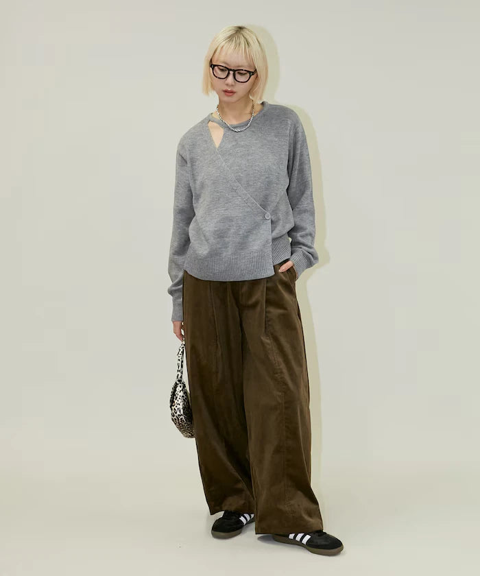 Wide Corduroy Easy Pants [Limited Edition]