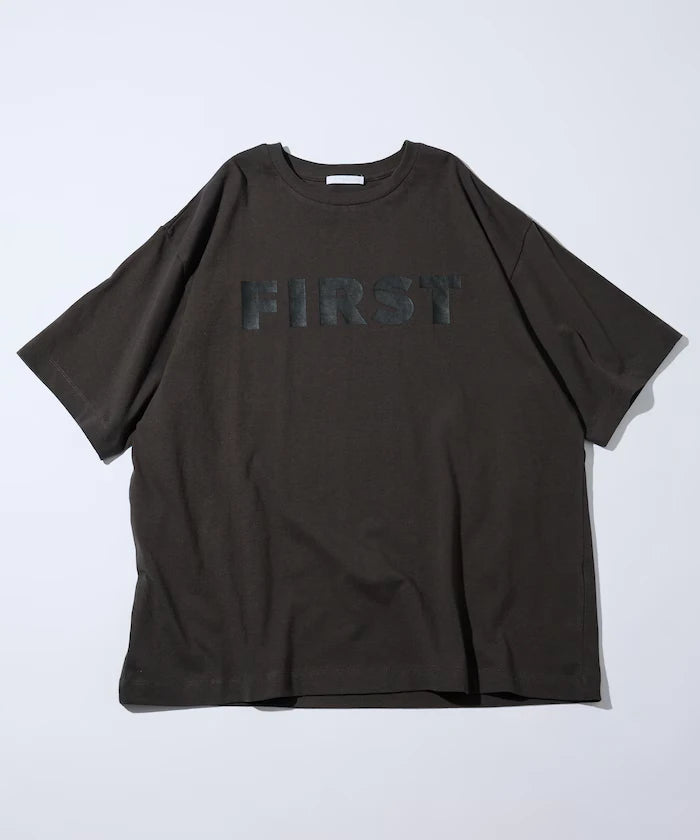 6 Ounce Front Logo Print Crew Neck T-Shirt / Print T-Shirt PR FIRST