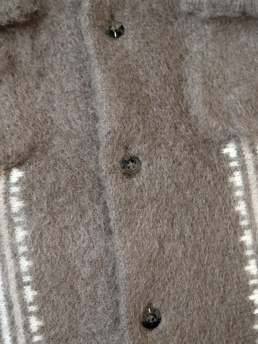 7G Mohair Knit Board Shirt