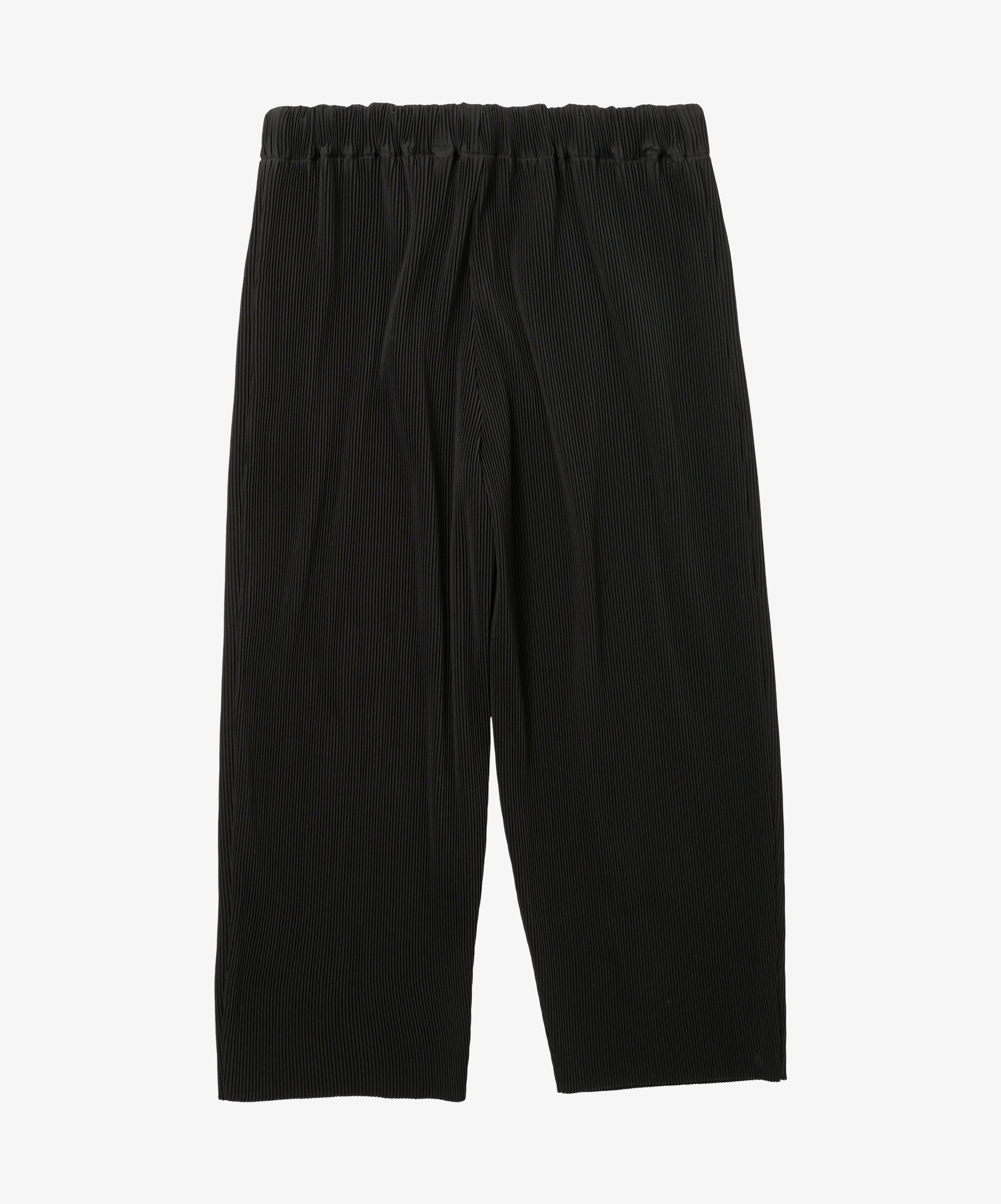 circular pants pleats black