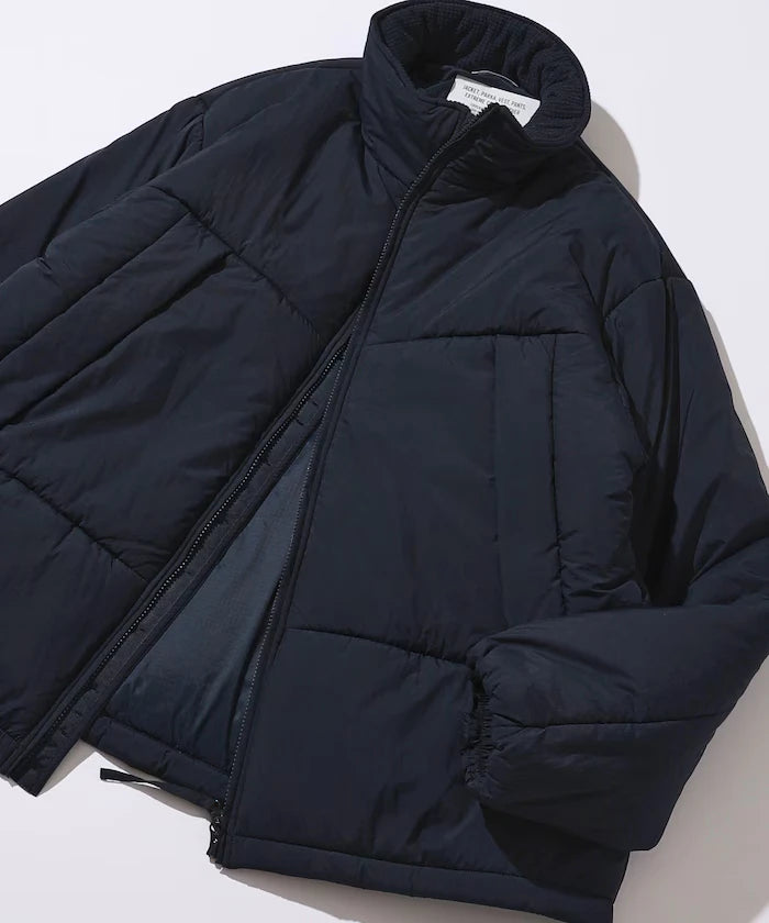 PRIMALOFT PUFF JACKET / Primaloft Stand Collar Puff Jacket / Insulated Blouson