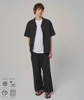 Functional Material Open Collar Short Sleeve Shirt Set 3 Piece Set / Washable / UV Cut / Quick Dry / Cooling Touch
