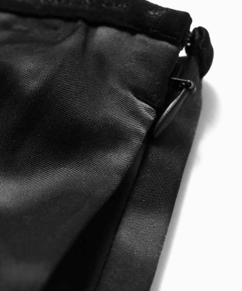 printed satin skirt (W)