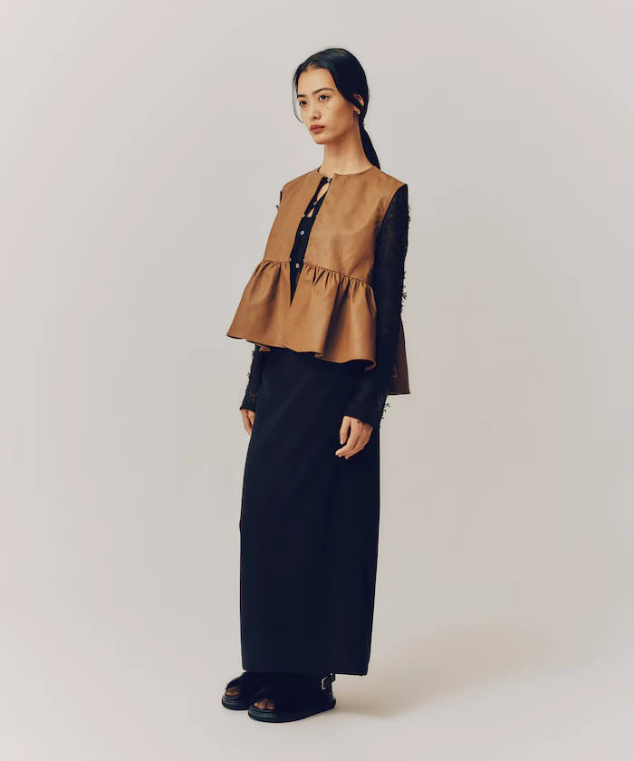 Double Cross Tight Skirt