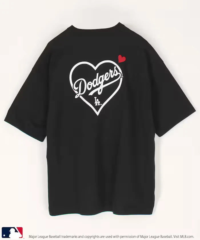 MLB Back Print Heart T-Shirt