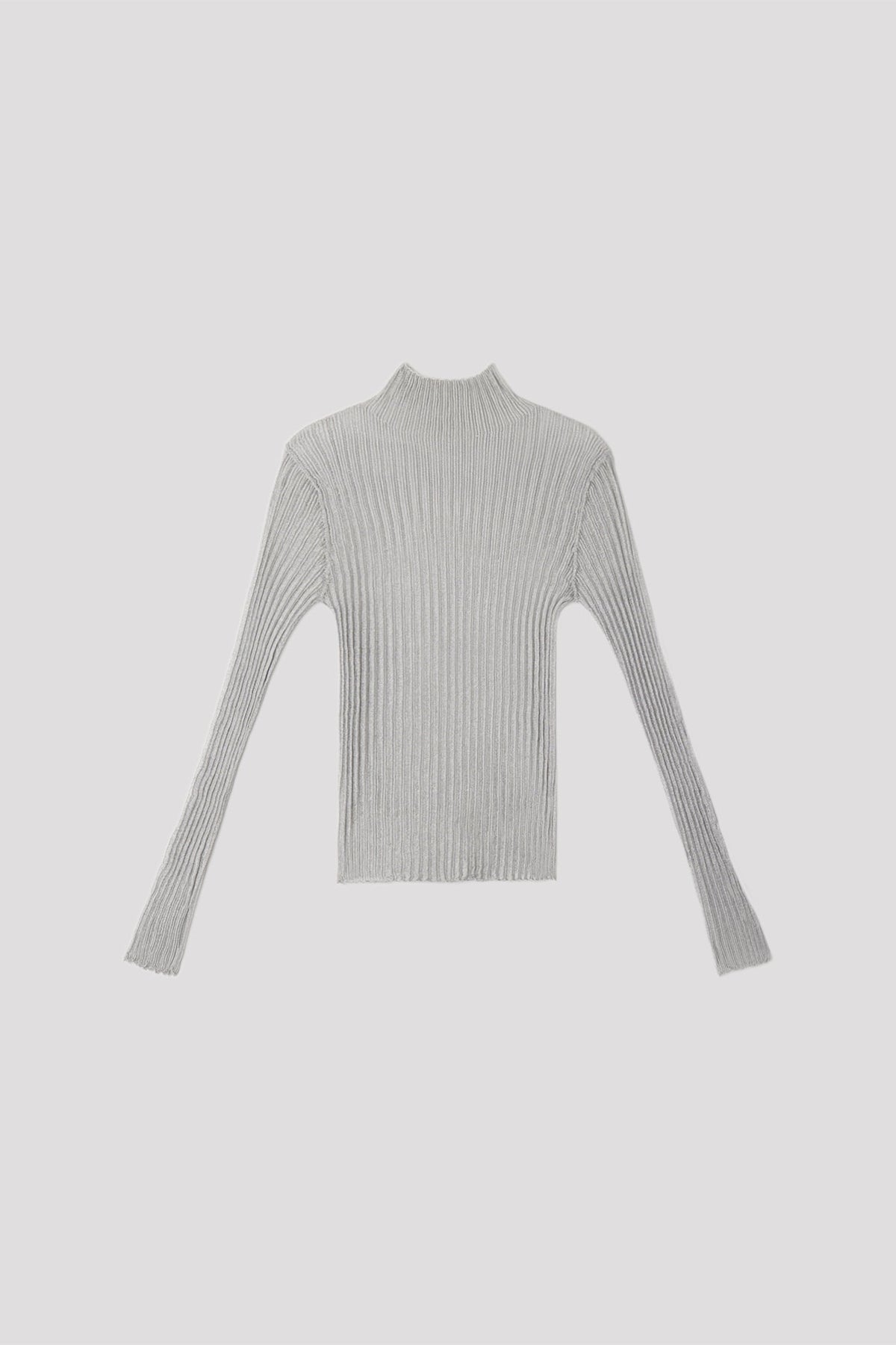 SOFT PORTRAIT METAL LONG SLEEVE TOP