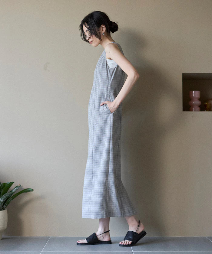 Camilla Check I-Line Dress / Suitable for Setup