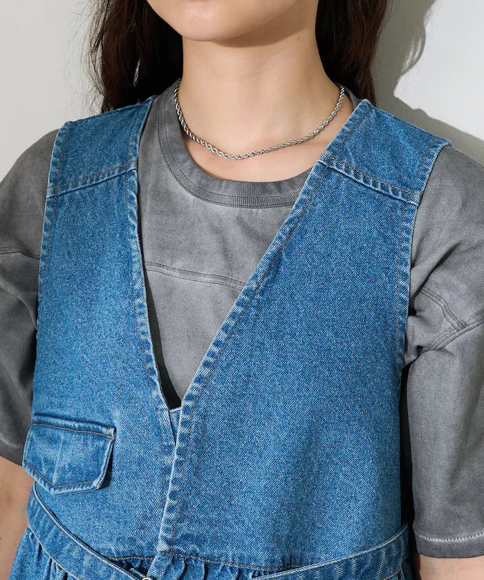 Painter Vest / Denim Vest <Compatible with Setups>